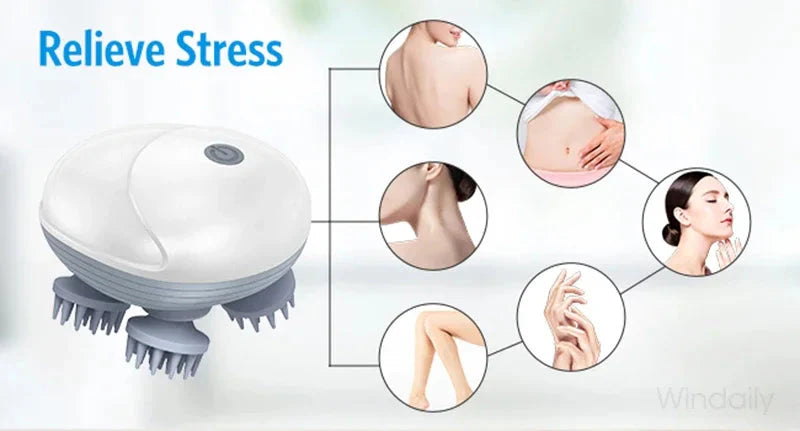 Electric Deep Tissue Scalp & Body Massager Elite Buy Buddy