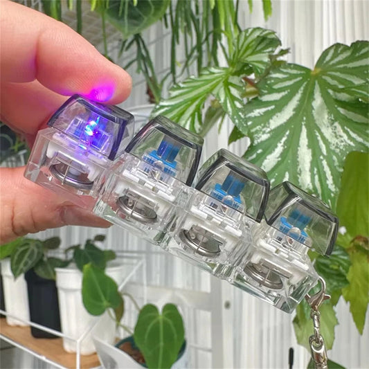 Mechanical Keyboard Fidget Clicker Keychain Elite Buy Buddy