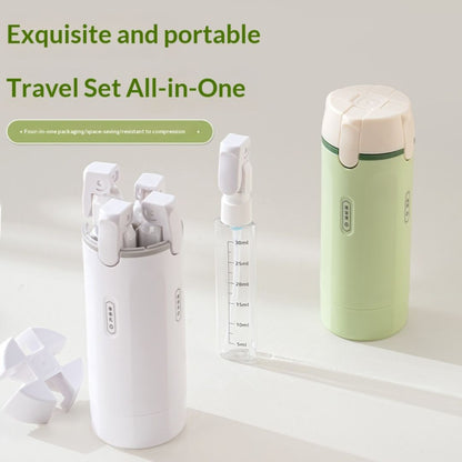 4-in-1 Portable Travel Dispenser Bottle