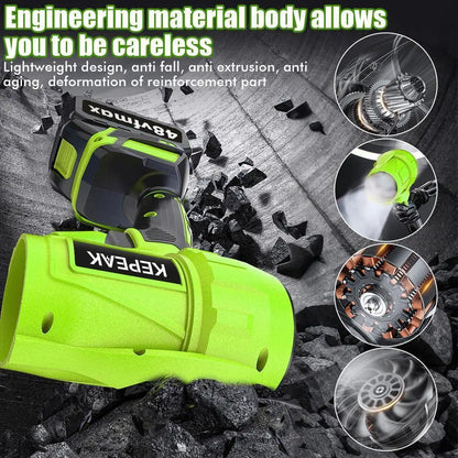 Turbo Jet Blower,Leaf Blower, Violent Turbo Fan, Pure Copper Motor,Car Drying after Wash, Handheld Snow Blower,Cordless Turbo Power Air Duster,Home Improve,Garden Mainte Holiday Gifts