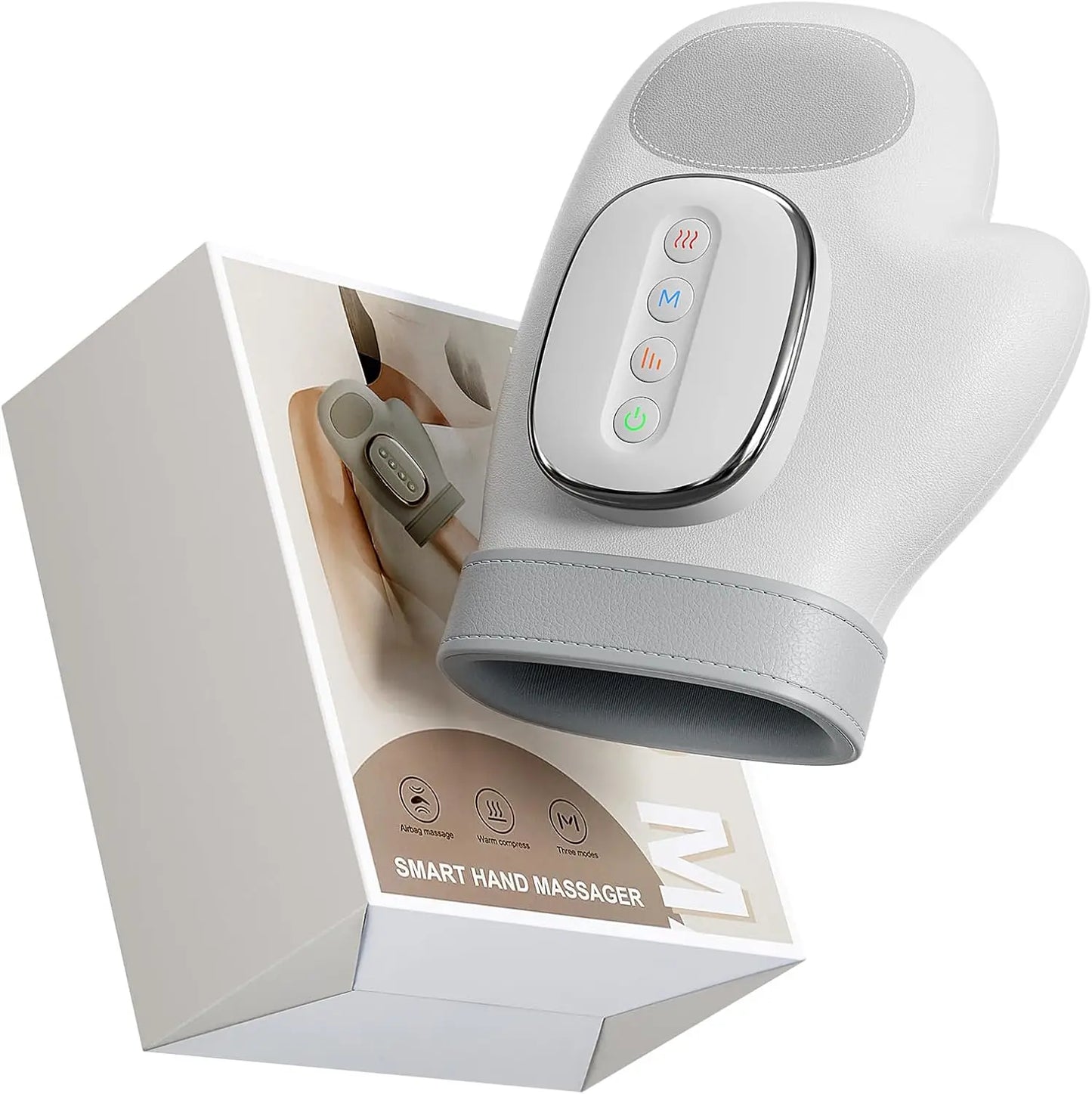 Cordless Heated Hand & Finger Massager Relief