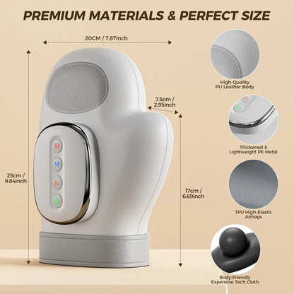 Cordless Heated Hand & Finger Massager Relief