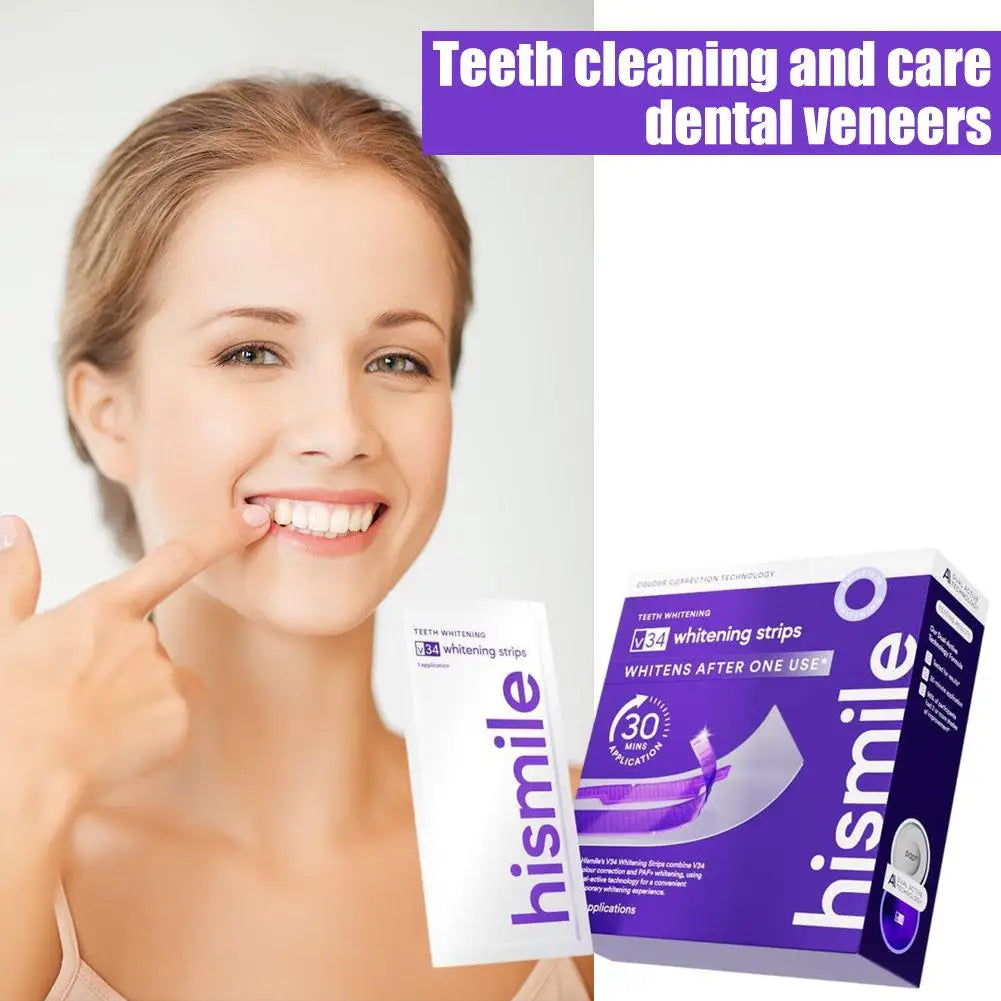 Purple Teeth Whitening Strips