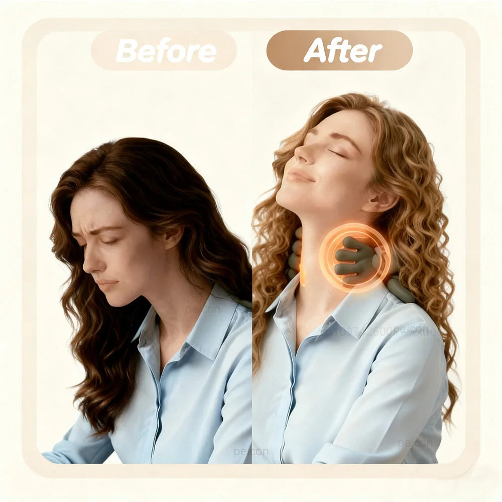 Wireless Heated Neck & Shoulder Massager