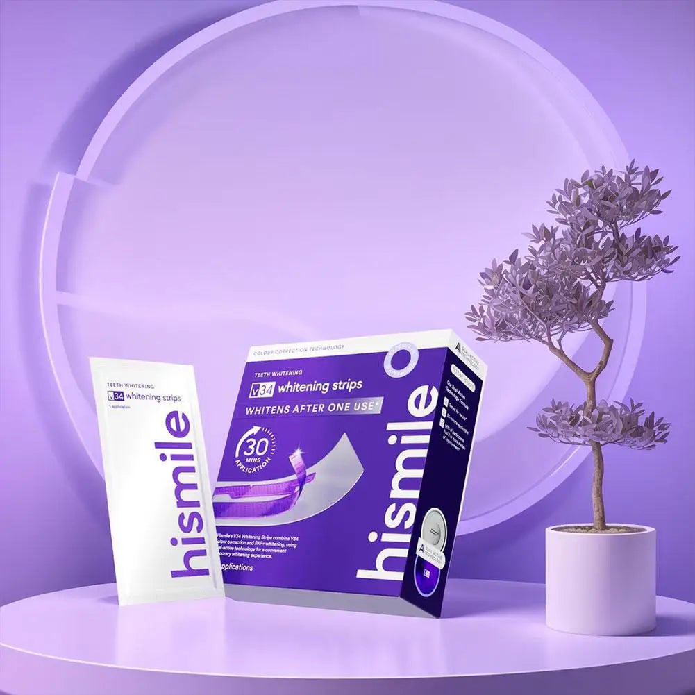 Purple Teeth Whitening Strips