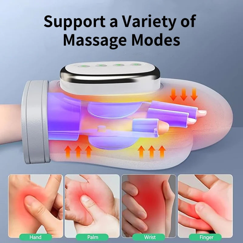 Cordless Heated Hand & Finger Massager Relief