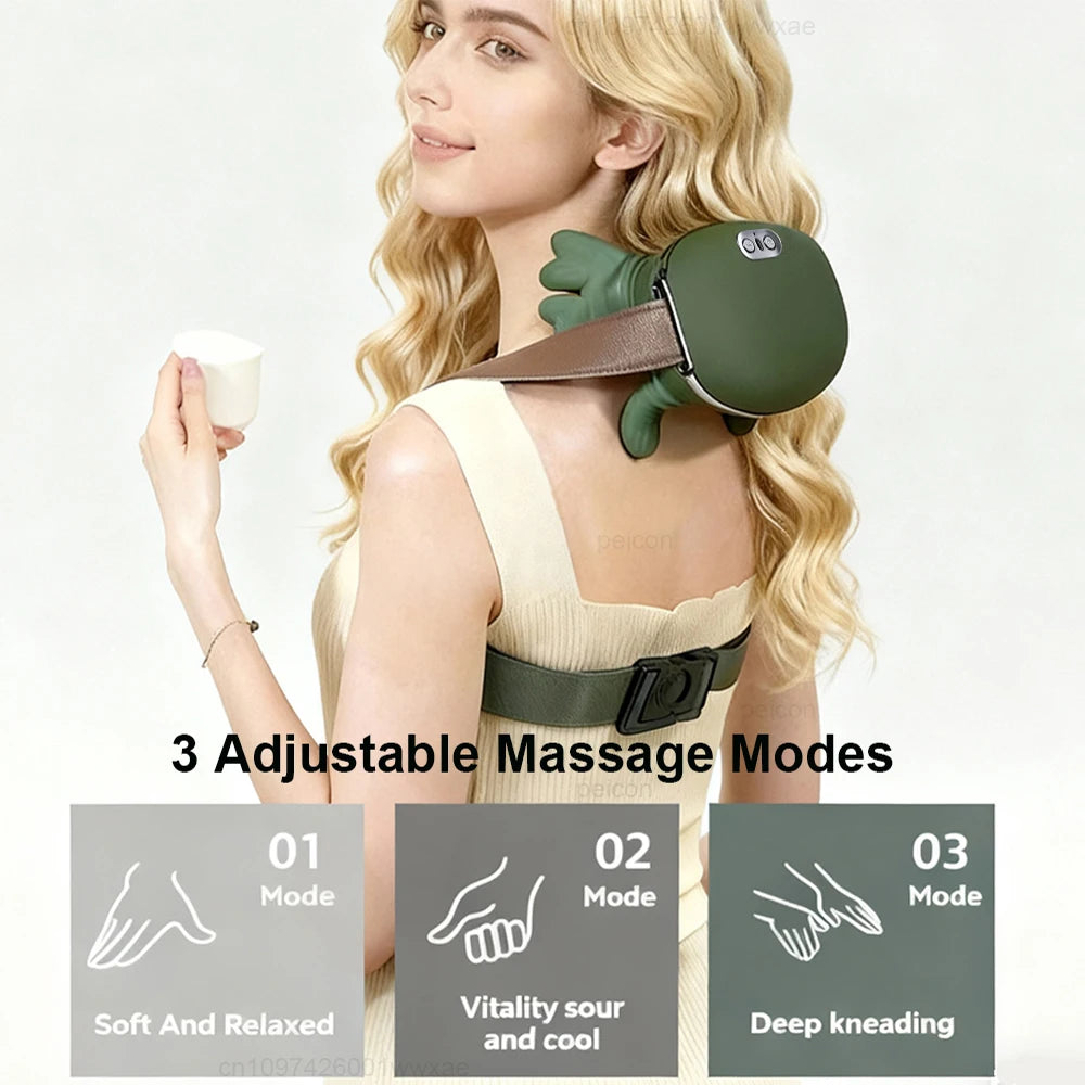 Wireless Heated Neck & Shoulder Massager