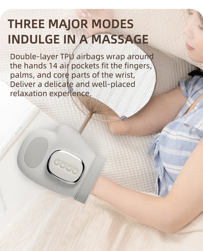 Cordless Heated Hand & Finger Massager Relief