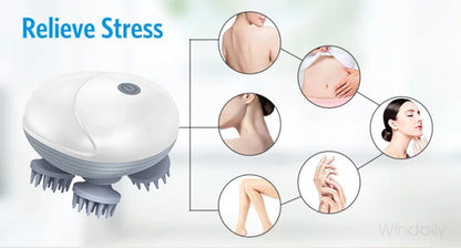 Electric Deep Tissue Scalp & Body Massager