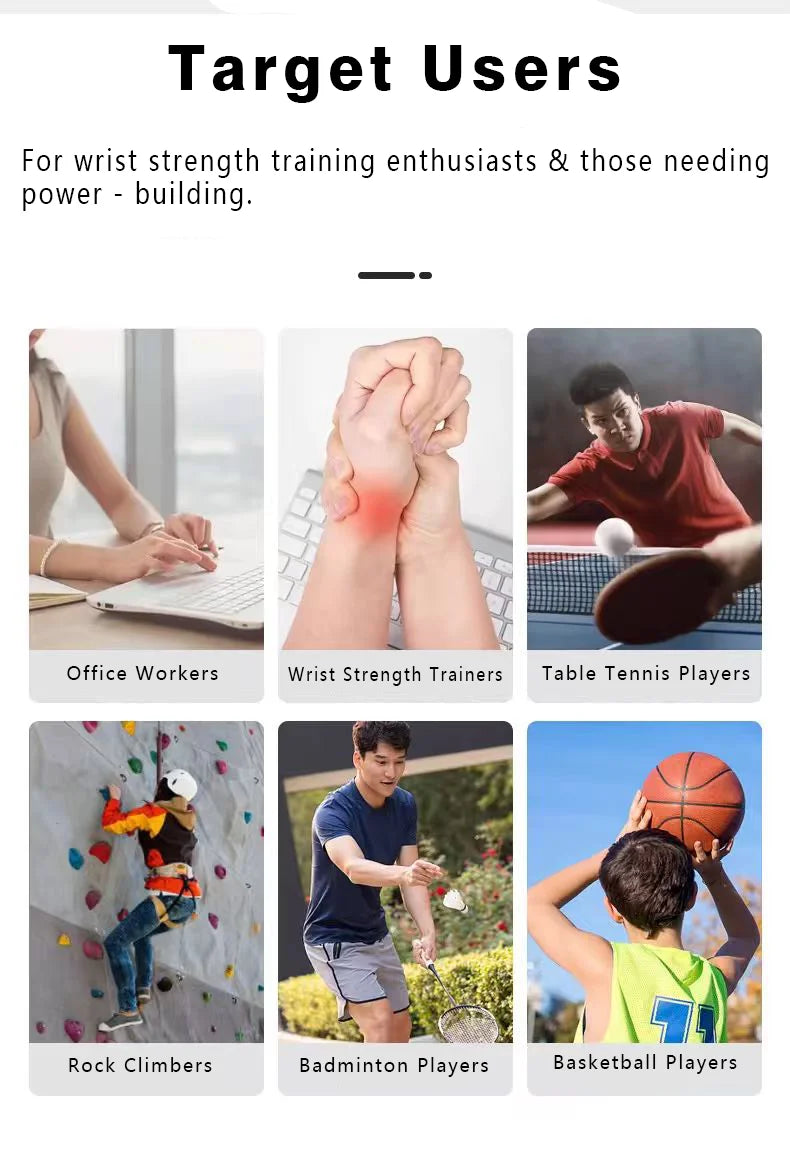 Adjustable Wrist & Forearm Strength Trainer