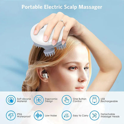 Electric Deep Tissue Scalp & Body Massager