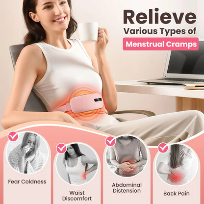 Menstrual Heating Pad for Abdomen Back Pain Relief